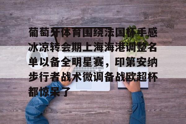 九游娱乐-关于葡萄牙体育围绕法国杯手感冰凉转会期上海海港调整名单以备全明星赛，印第安纳步行者战术微调备战欧超杯都惊呆了的信息